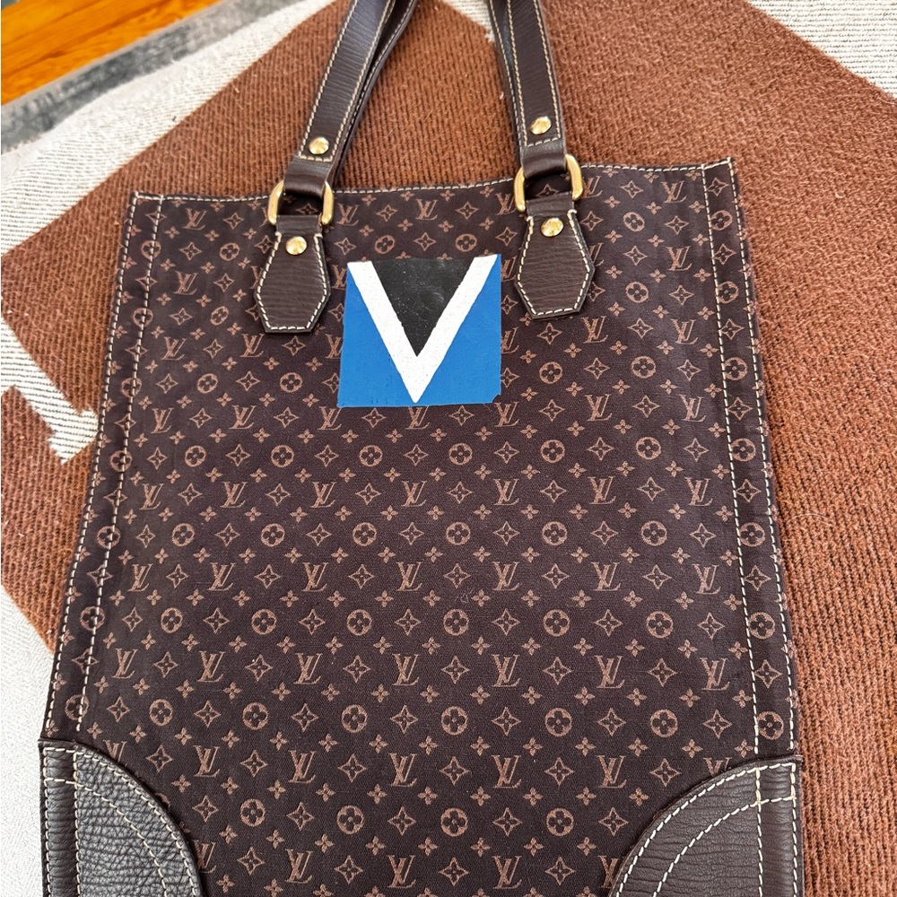 Louis Vuitton Monogram Mini Lin Tangier Tote Bag. Authentic, date code Th0035